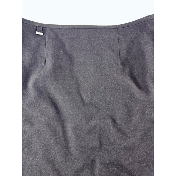 Womens Calvin Klein Black Pencil Skirt Size 8 - Picture 5 of 10